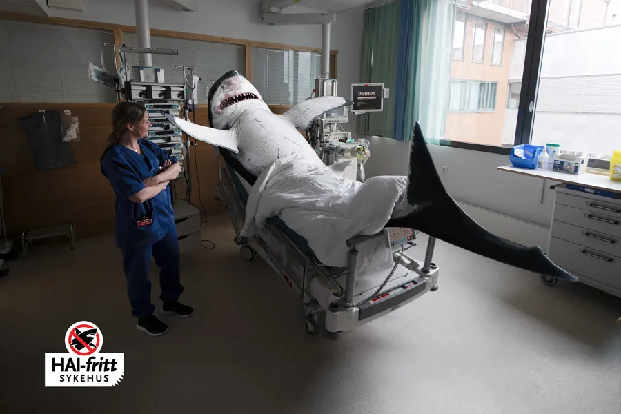 Hai i sykehusseng